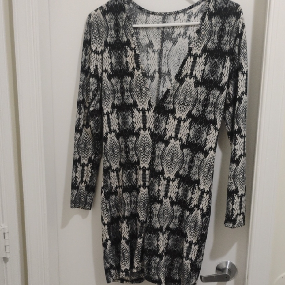 Black and White Abstract Pattern Shorts